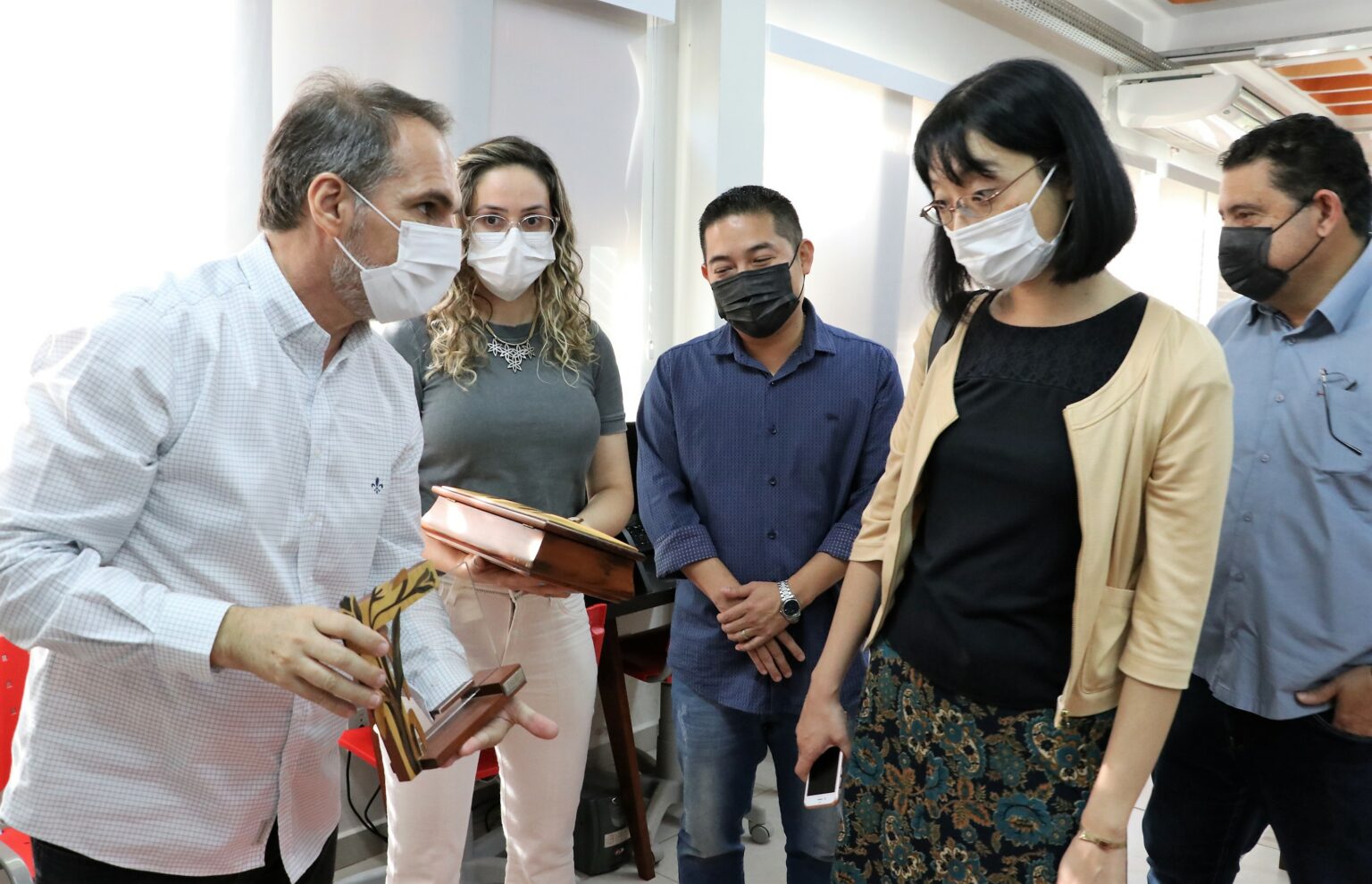 Fieac e Instituto Senai recebem visita de cônsul do Japão