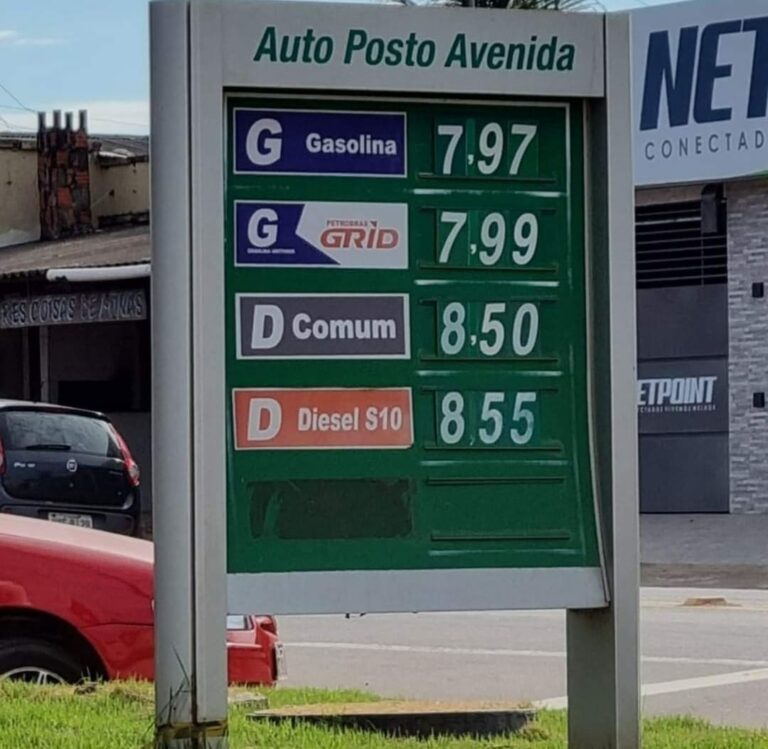 Preço do litro da gasolina baixa 0,27 centavos no interior do Acre
