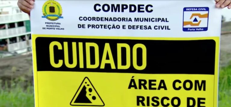 Rio Madeira fica abaixo dos 4 metros em Porto Velho e Defesa Civil entra em alerta