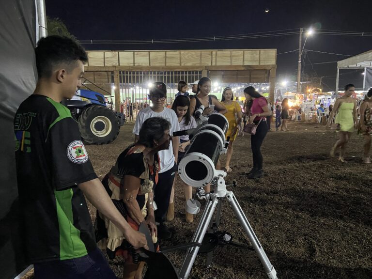 Observatório dos astros chama atenção de visitantes da Expoacre