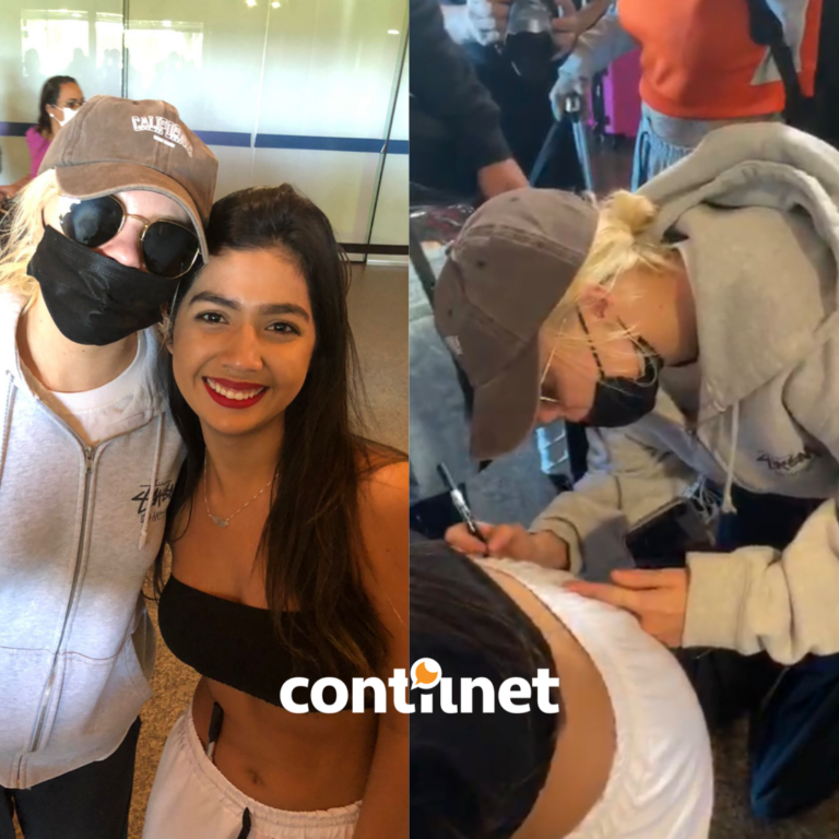 Exclusivo: cantora Luíza Sonza autografa bumbum de fã no Acre; assista