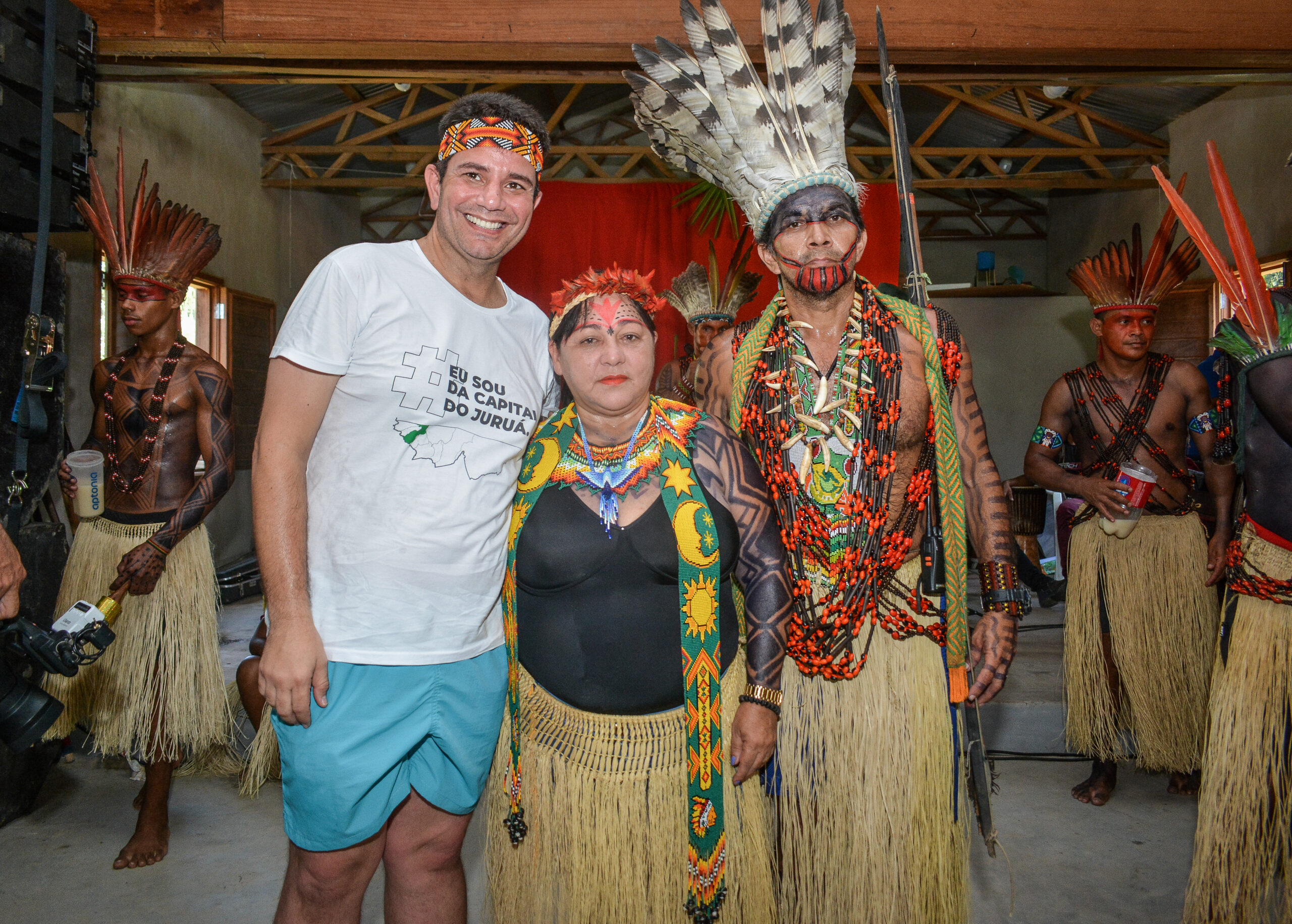 Governador Gladson Cameli prestigia Festival Atsá, do povo Pwyanawa