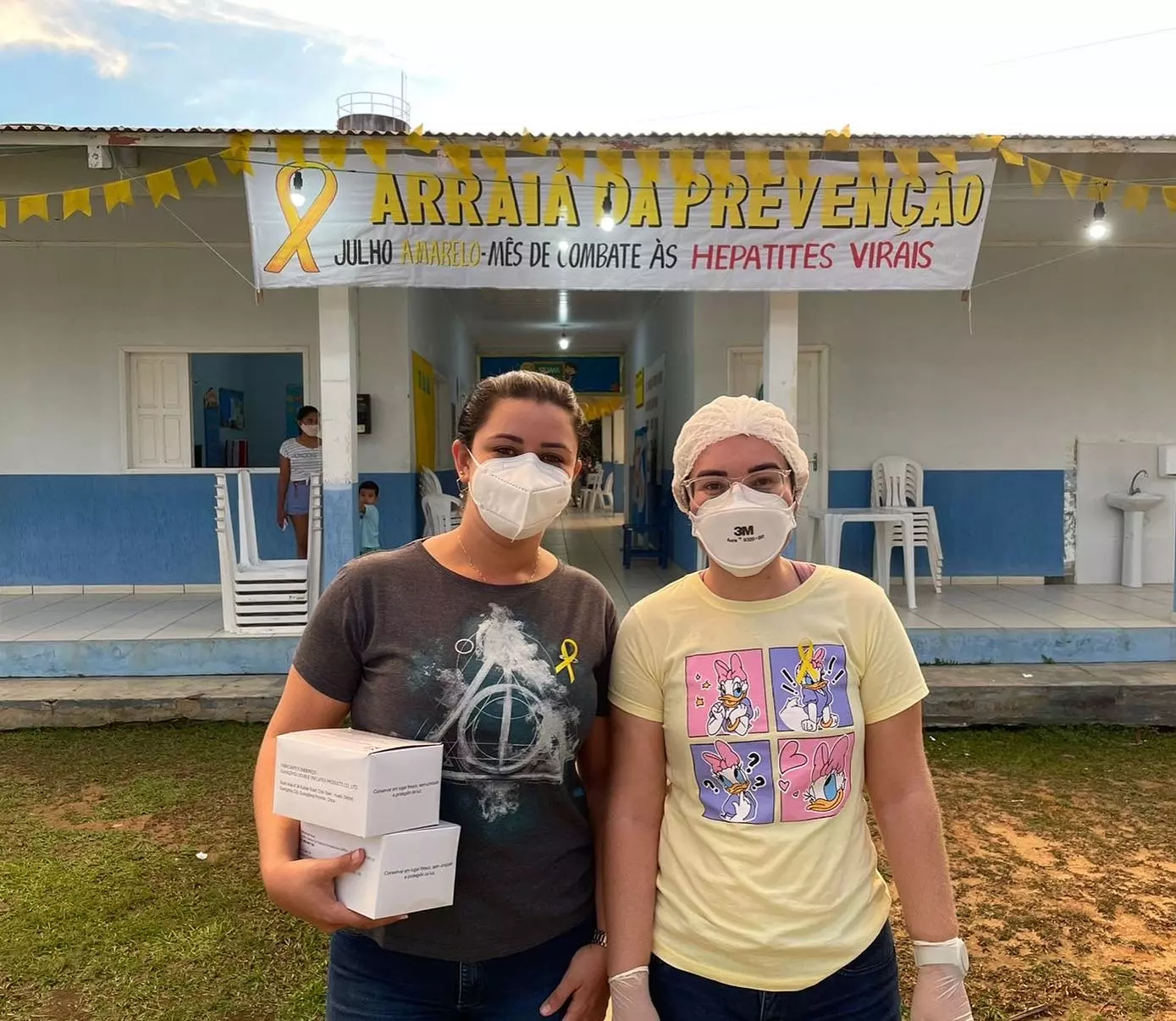 Prefeitura realiza o “Arraial da Saúde” no bairro São José no mês de prevenção às hepatites virais