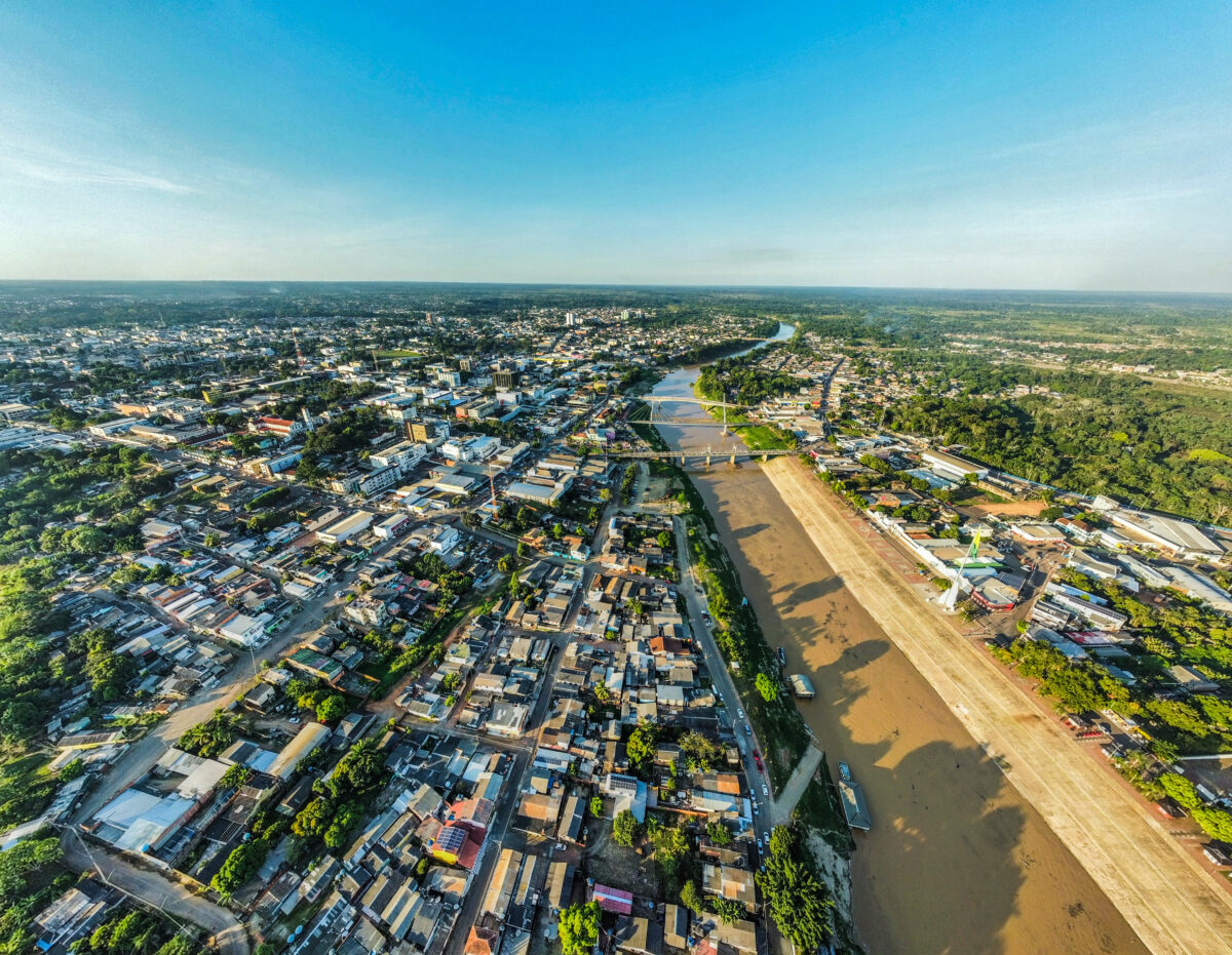 Rio Branco vista de cima