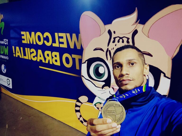 Acreano conquista medalha de ouro no Campeonato Pan-Americano de boxe chinês em Brasília