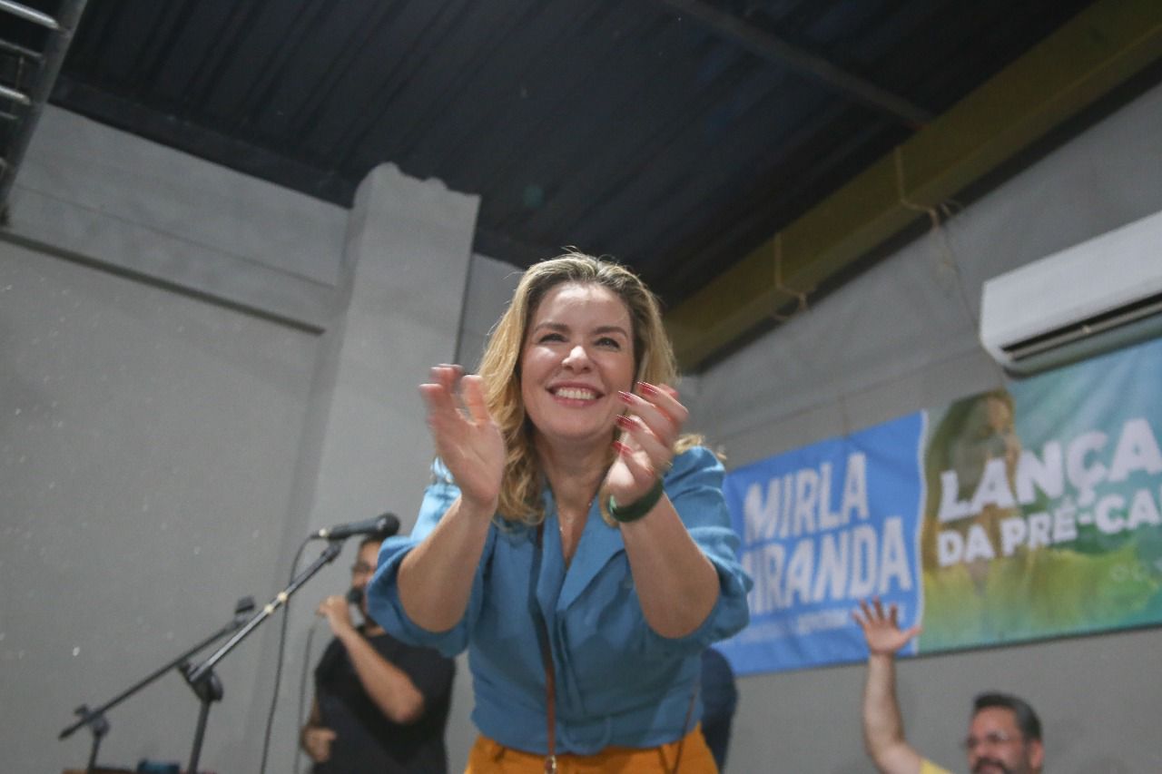 Mirla Miranda lança pré-candidatura a deputada federal