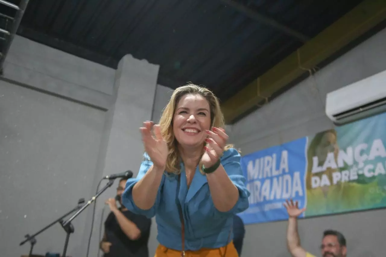Mirla Miranda lança pré-candidatura a deputada federal