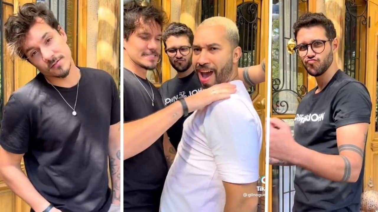 Gil do Vigor é detonado após vídeo com ex-BBBs Rodrigo Mussi e Eliezer