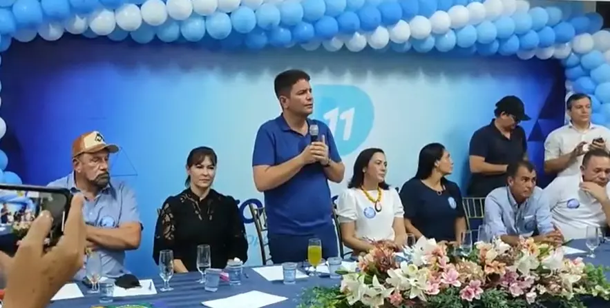 “Temos que arregaçar as mangas e esquecer as mágoas”, diz Gladson ao afirmar que vai ser reeleito