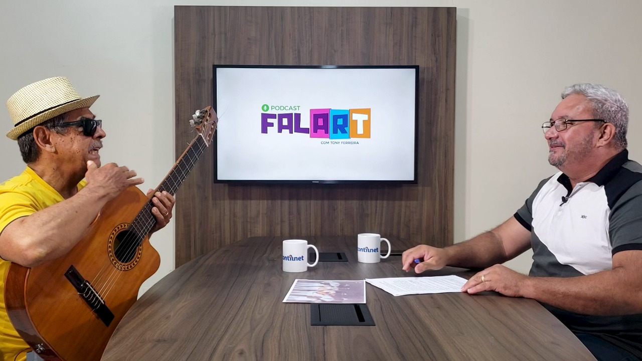 FalArt: Tony Ferreira recebe o ator, direto, produtor e roteirista Dinho Gonçalves