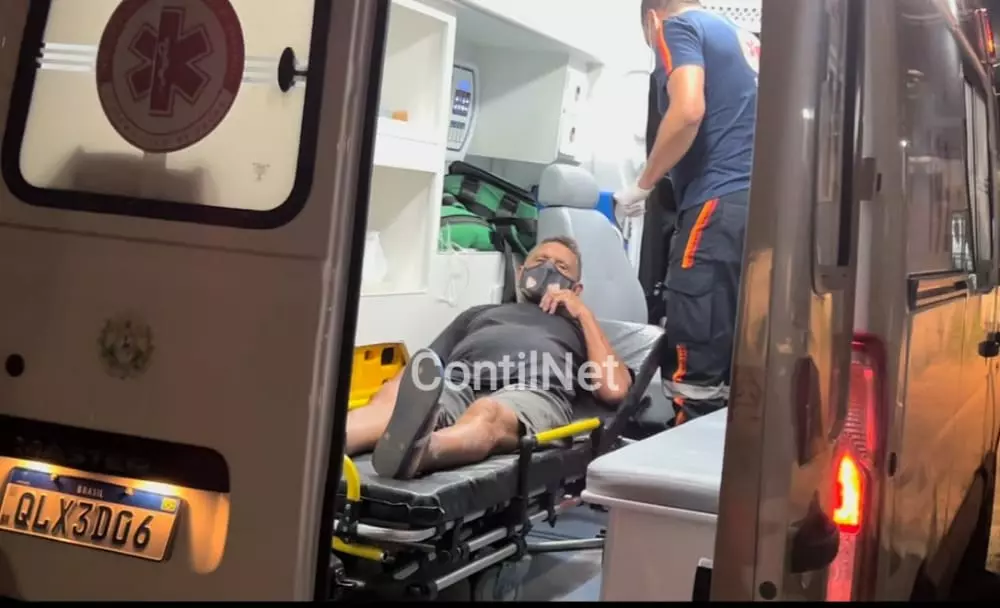 Homem sofre corte na cabeça após acidente, some do local e Samu encontra vítima em casa