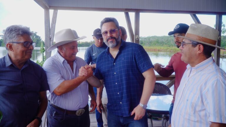 Jorge Moura, o rei da soja no Acre, declara apoio a Alan Rick para o Senado