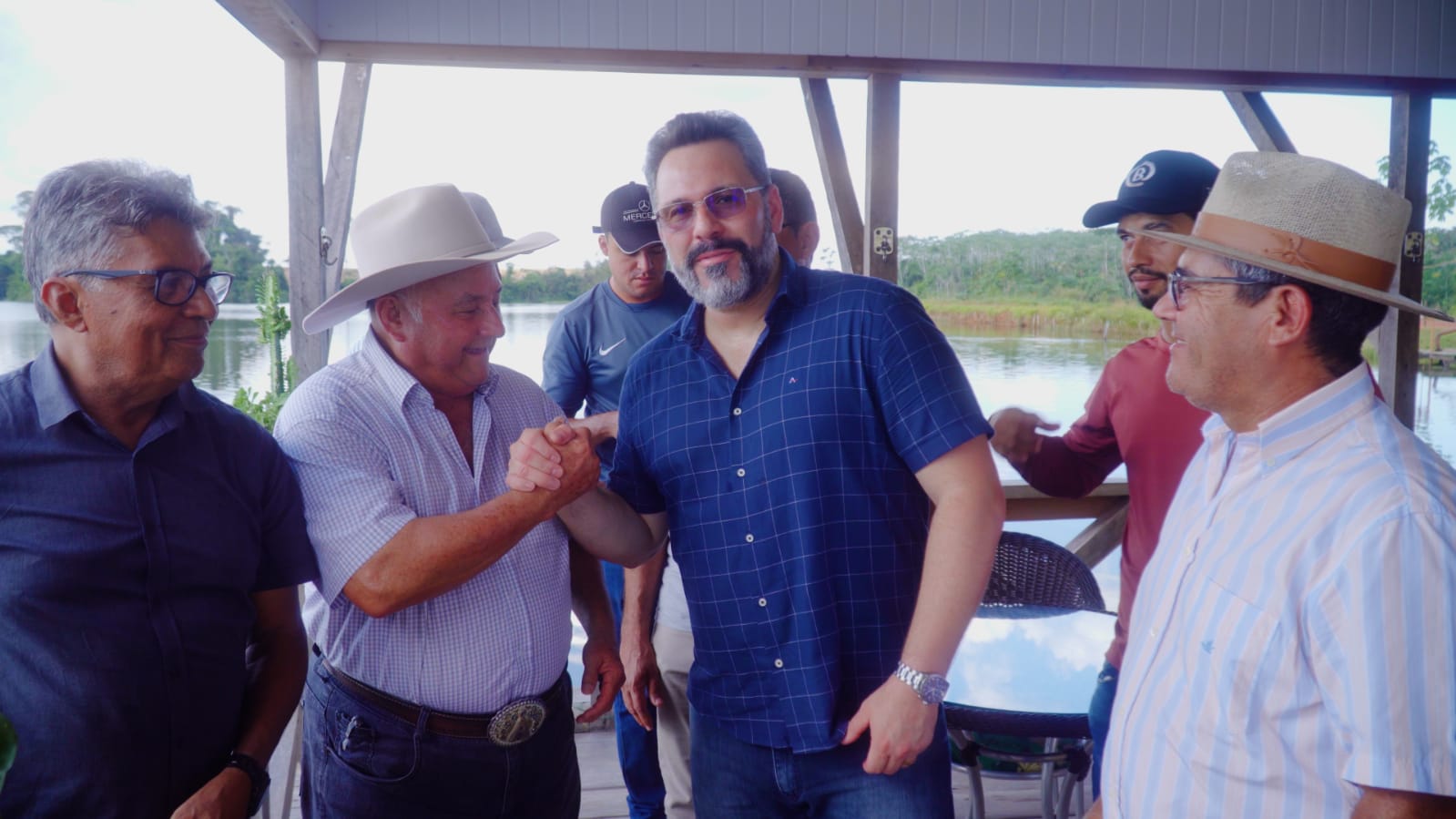 Jorge Moura, o rei da soja no Acre, declara apoio a Alan Rick para o Senado