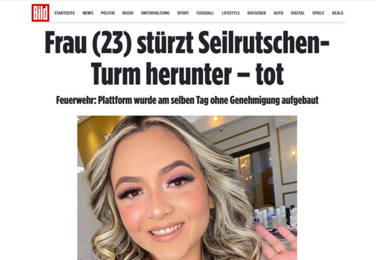 Morte de jovem que caiu de tirolesa no AC vira notícia em um dos maiores jornais da Europa