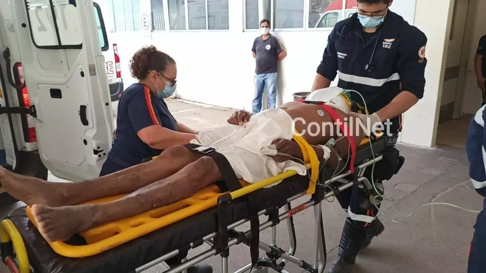 Homem fica gravemente ferido após pular dentro do Rio Acre