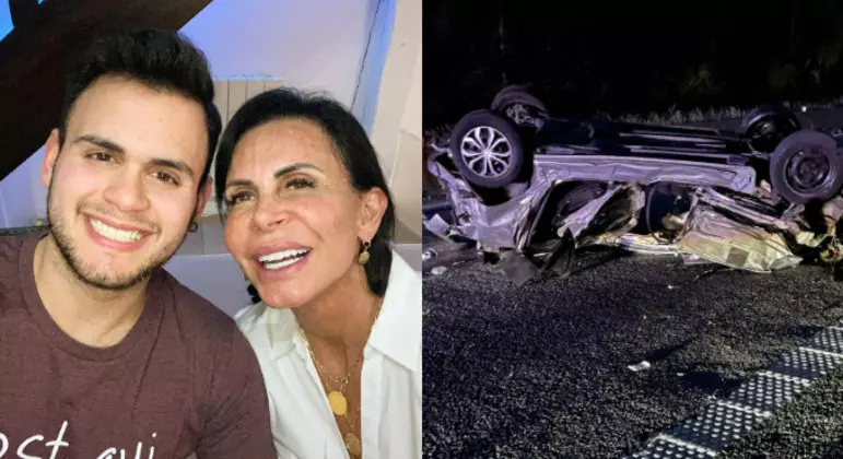 Filho de Gretchen sofre acidente de carro na Bélgica: ‘Ressurgiu das cinzas’