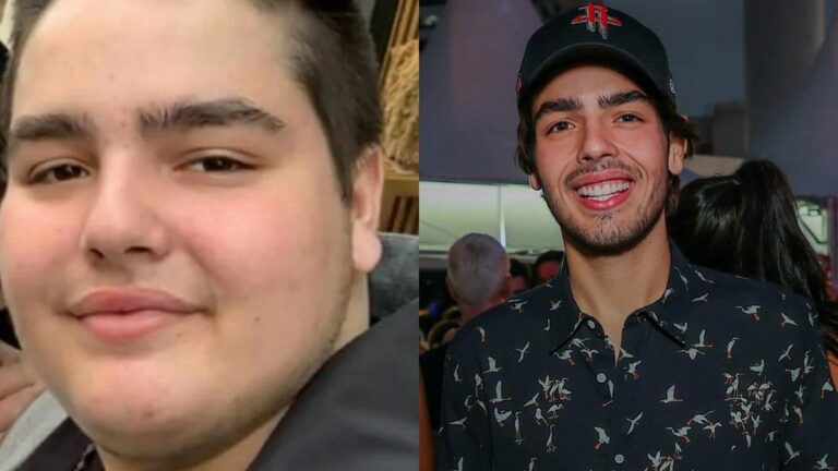 Filho de Faustão comemora bariátrica após perder quase 80 quilos