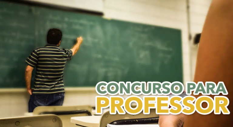 Concurso para professor com 2 mil vagas tem inscrições prorrogadas na região; salário inicial chega a R$ 4,3 mil