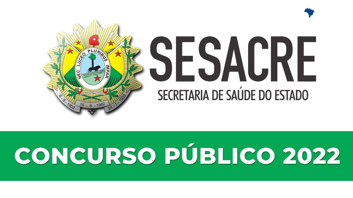 Concurso SESACRE: inscrições serão reabertas; entenda!