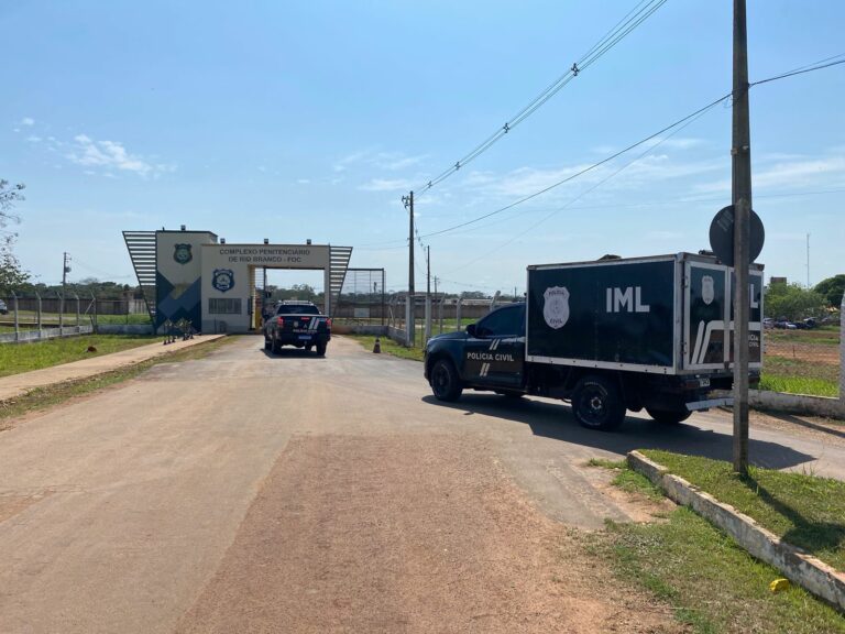 Detento é encontrado morto em cela um dia após ter sido preso no Acre