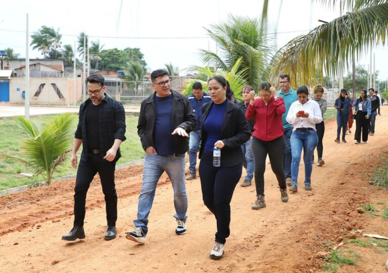 Estado realiza visita técnica às obras de saneamento integrado