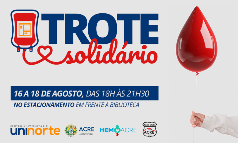 Uninorte, Hemoacre e Fusca Clube Acre realizam ação de doação de sangue