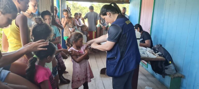 Saúde do Estado lança estratégia de vacinação nas fronteiras