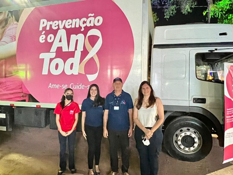 Carreta do Hospital do Amor realiza agendamentos de exames na Expoacre 2022
