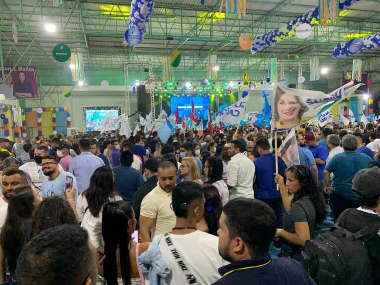 FOTOS: Convenção do Progressistas reúne militantes no Sesc Bosque; confira