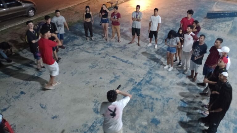 Fortalecendo o Hip hop: Batalha das calçadas é promovia em Sena Madureira