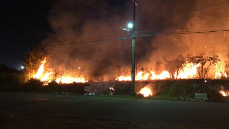 VĂdeo: mais um incĂȘndio supostamente criminoso Ă© registrado em Sena