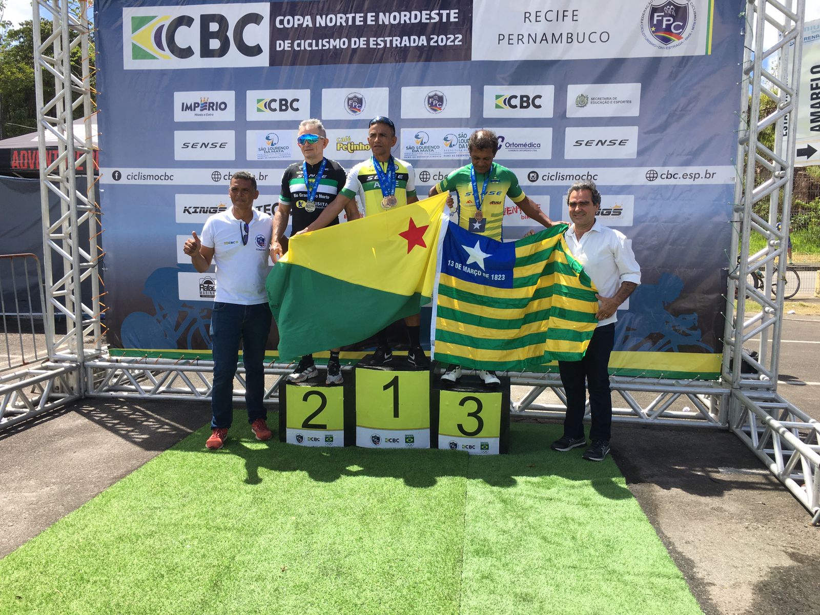 Atletas acreanos são ouro, prata e bronze na Copa Norte Nordeste de Ciclismo