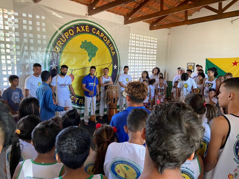 Atletas realizam sonho e inauguram espaço para treinar capoeira no Alto Acre