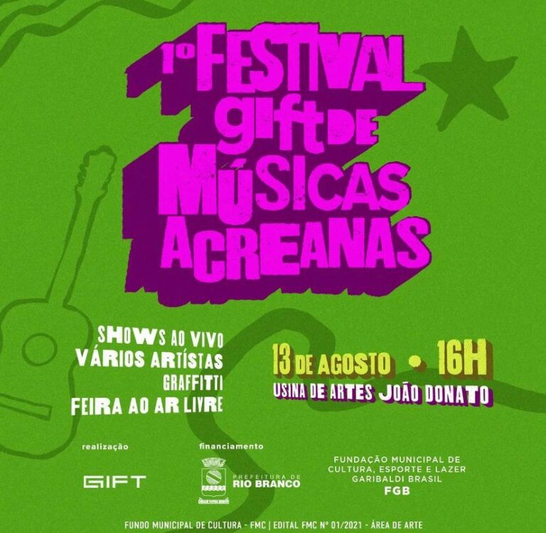 Música e Cultura: Festival Gift de Músicas Acreanas reúne cantores e compositores locais