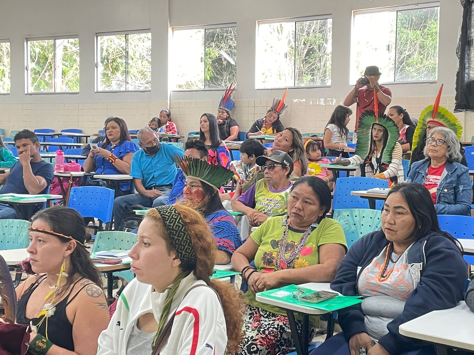 Evento sobre Sagrado Feminino e luta dos Povos por direitos reúne mulheres indígenas do AC