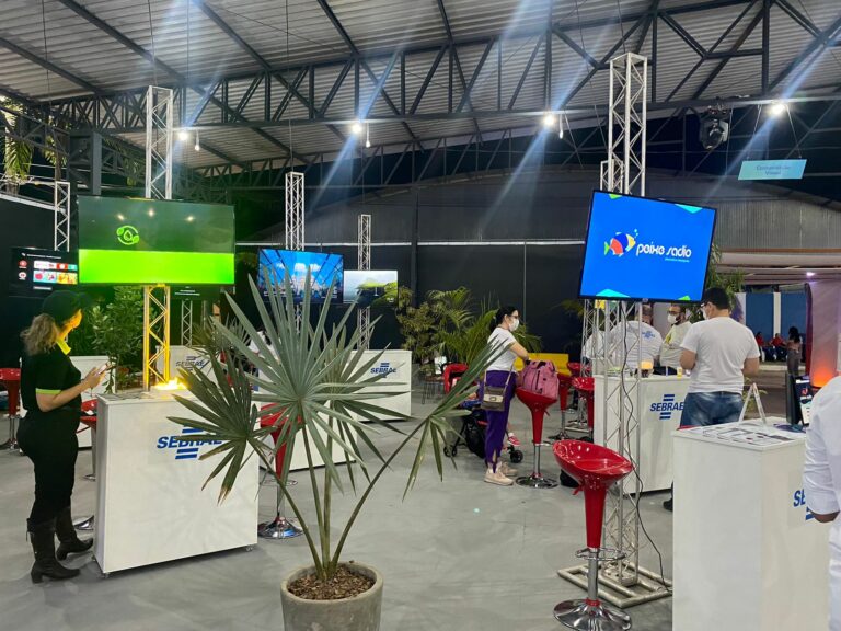 Programa Inova Amazônia tem espaço especial no galpão do Sebrae na Expoacre 2022