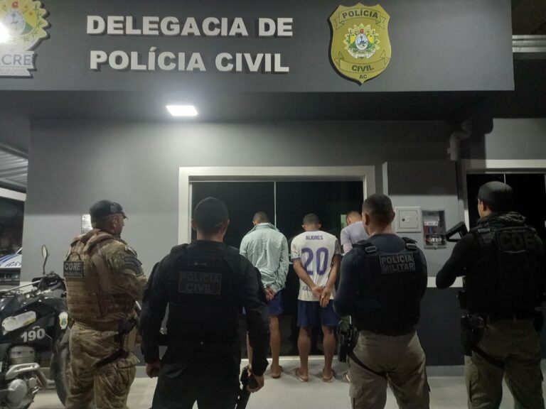 Polícia prende dois por estupro no Acre; uma das vítimas tem transtornos
