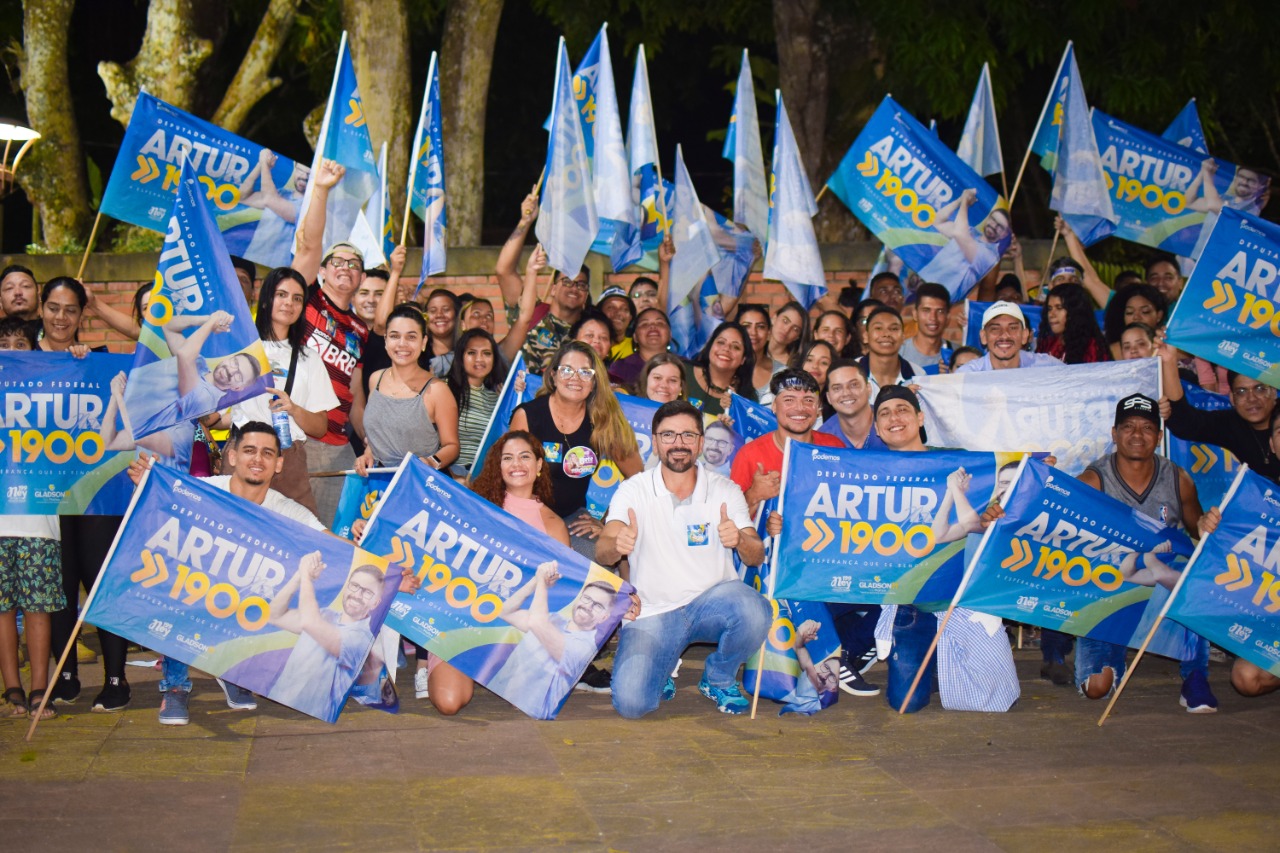Presidente nacional do Podemos pede votos para Arthur Neto no Acre