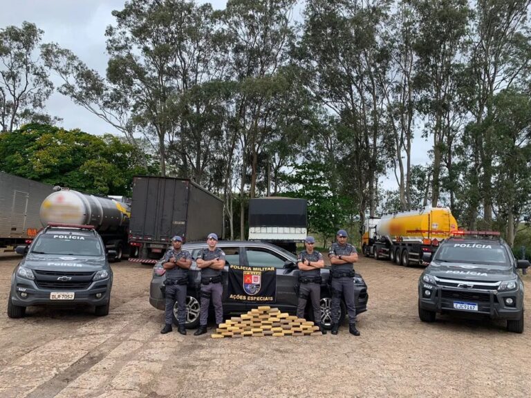 Ex-policial militar é flagrado com quase 50kg de crack e acaba preso por tráfico