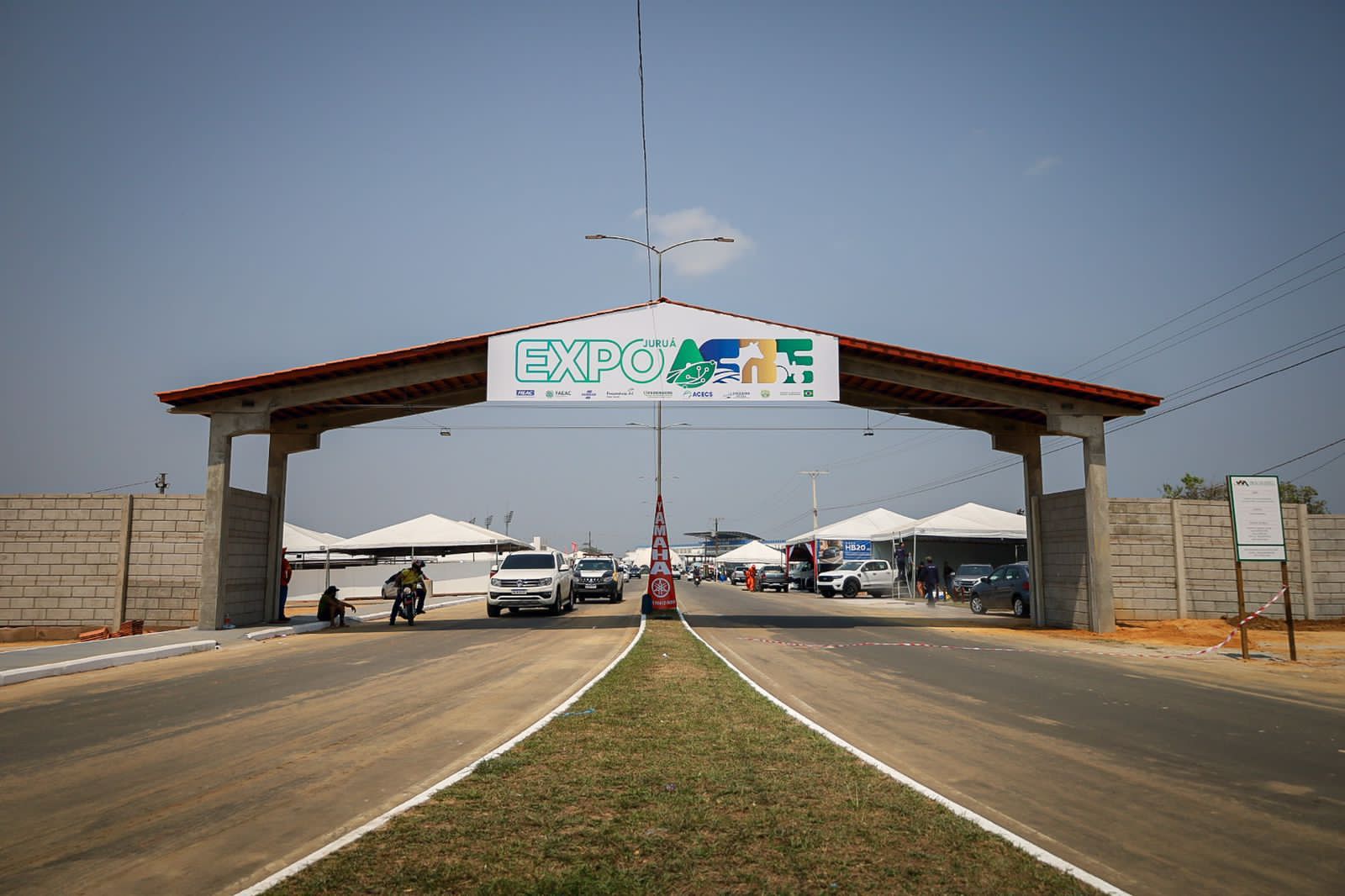 Veja como ficou o espaço que vai sediar a Expo Juruá a partir desta quinta-feira