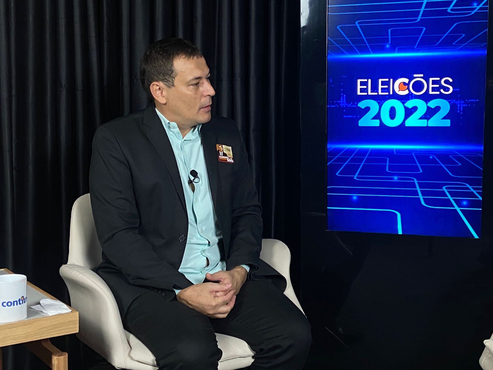 Ao vivo no ContilNet, Sanderson Moura dispara: “A direita e a esquerda estão enlameadas de corrupção”