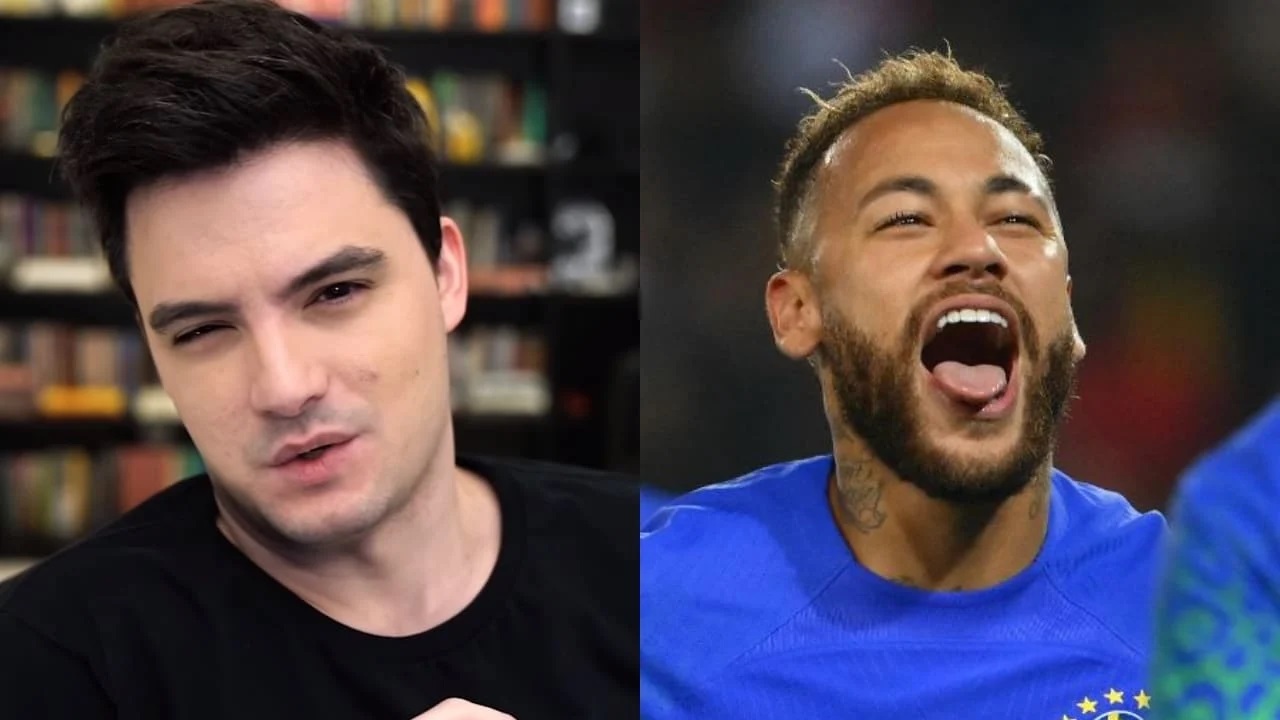 Felipe Neto debocha após Neymar confirmar apoio a Bolsonaro