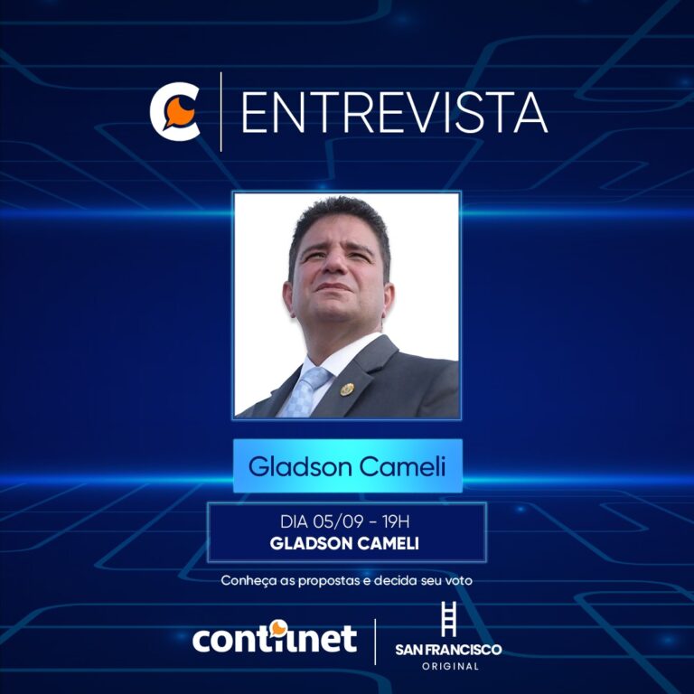 Gladson Cameli abre rodada de entrevistas do ContilNet e Sans Filmes nesta segunda