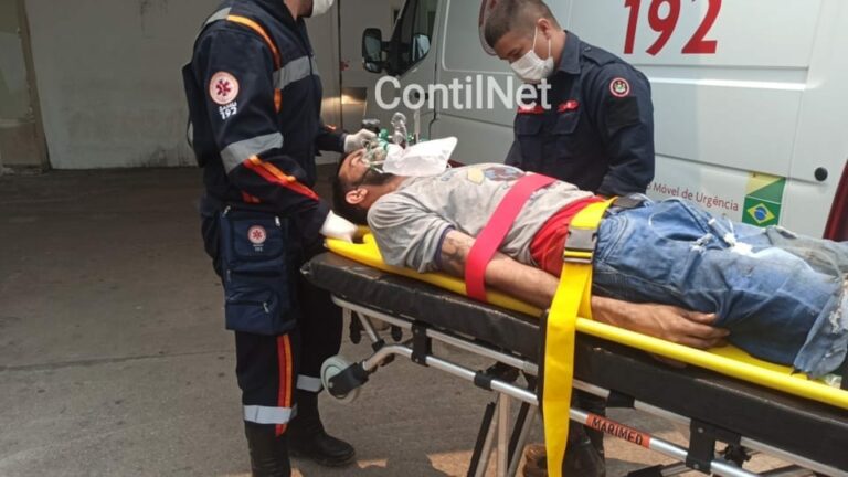 Trabalhador fica gravemente ferido após cair em máquina hidráulica de prensa no Acre