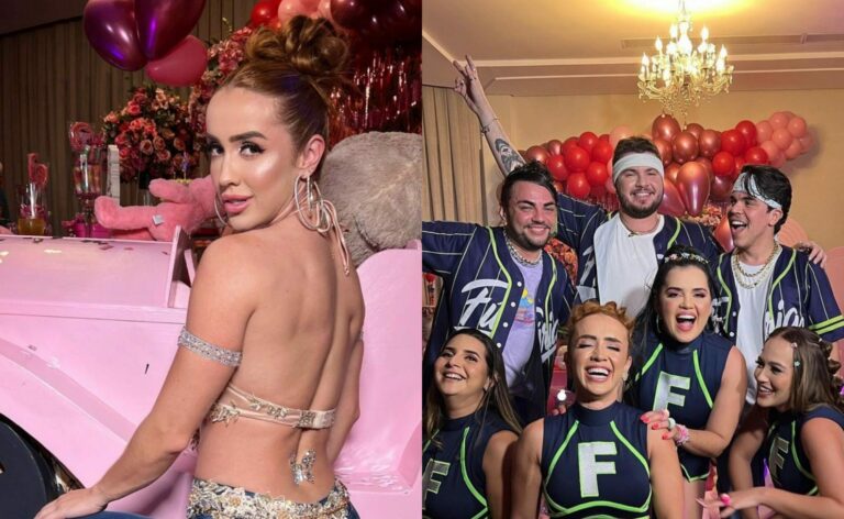 Juh Vellegas revive os anos 2000 com festão de aniversário; veja looks dos convidados