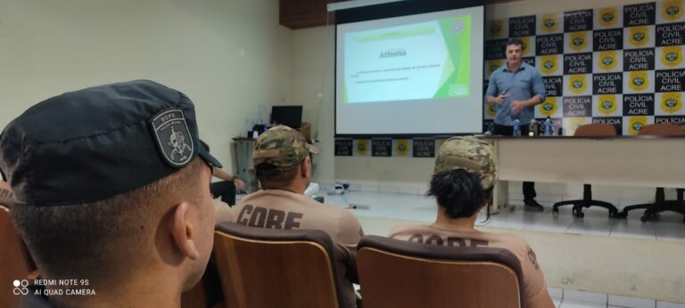 Ministério da Justiça apresenta Projeto Athena às forças especiais de segurança do Acre