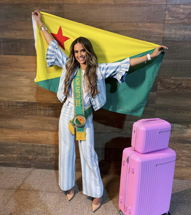 Miss Acre embarca para SP rumo ao Miss Brasil Terra e revela detalhes ao ContilNet