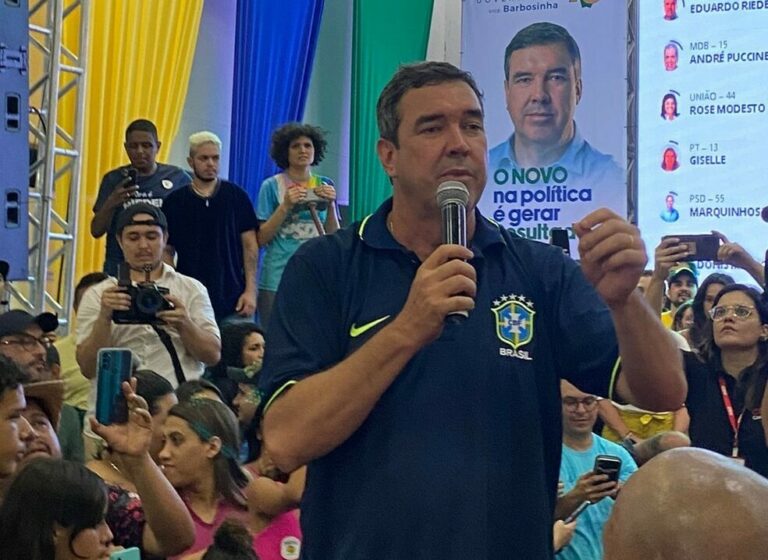 Eduardo Riedel, do PSDB, é eleito governador de Mato Grosso do Sul