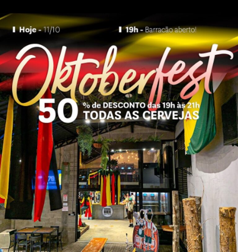 Seringal Bier promove Oktoberfest nesta terça com muita música e a melhor cerveja do Acre