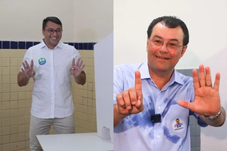 Wilson Lima e Eduardo Braga disputam 2º turno para o governo do AM